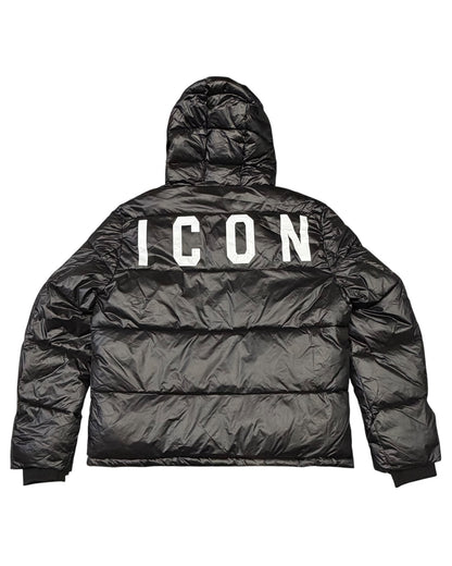 Piumino uomo Icon stampa avanti e dietro