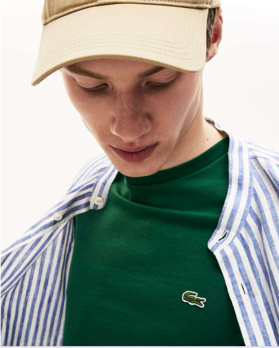 shirt lacoste in cotone pima ad alta qualità