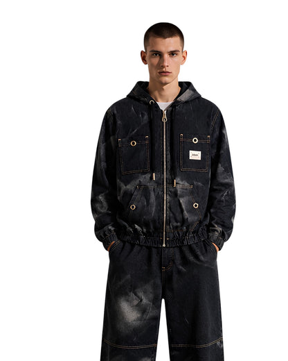 Coordinato in denim uomo MFN