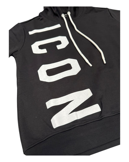 Felpa uomo ICON logo verticale