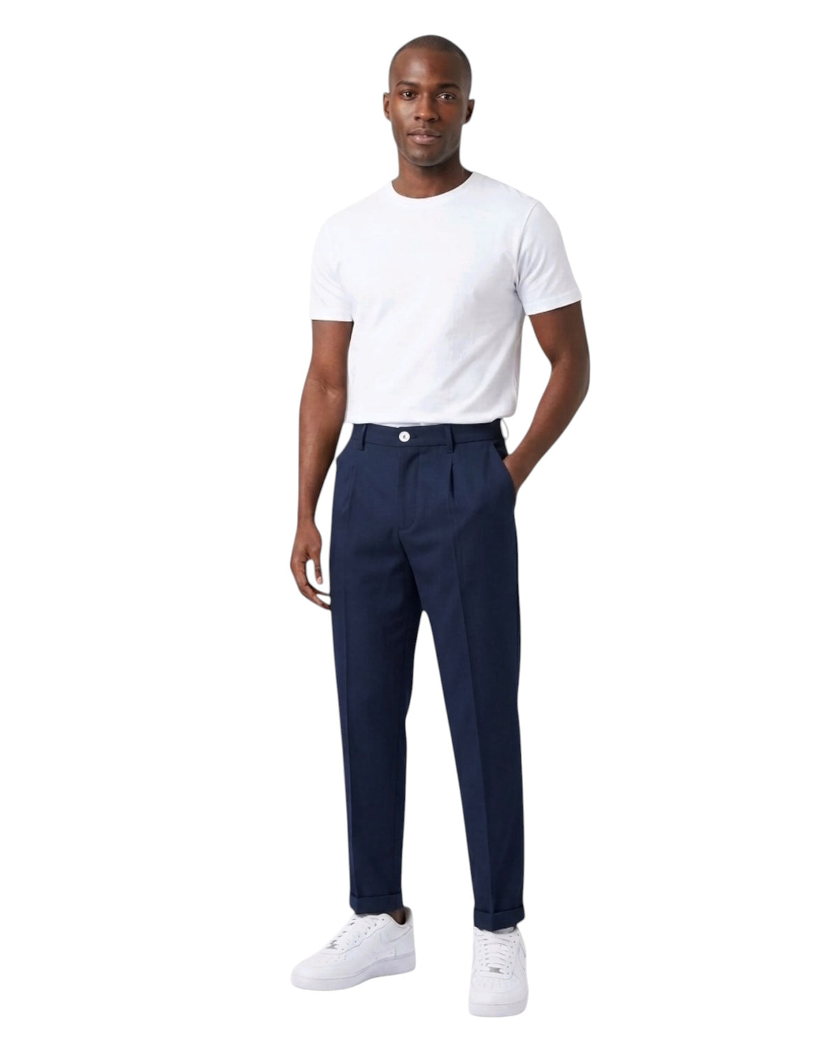 pantalone uomo soldier fresco lana