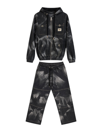 Coordinato in denim uomo MFN