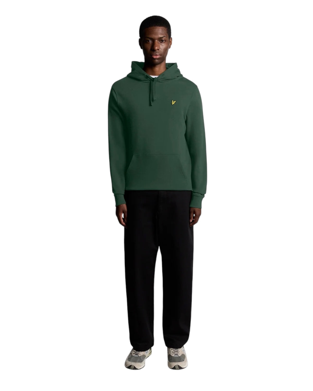 felpa uomo cappuccio lyle & scott