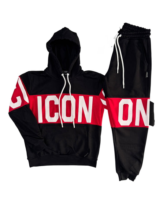 Tuta uomo ICON logo stripe