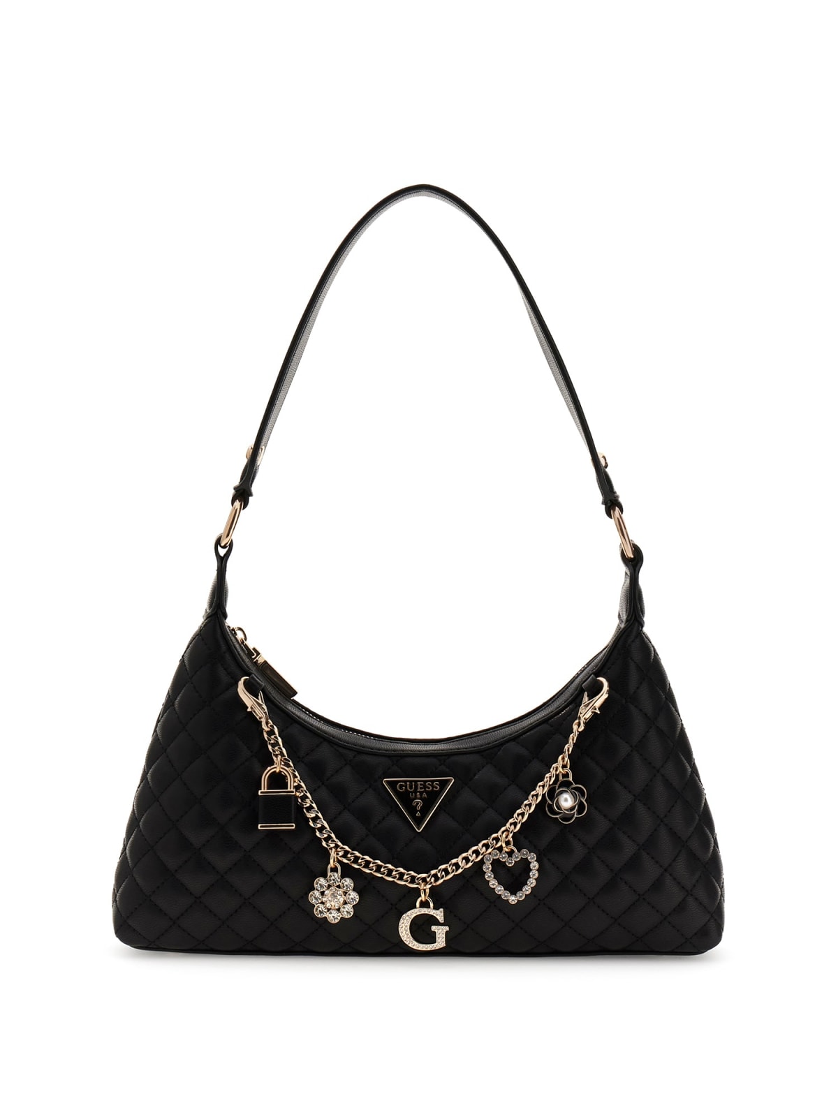 borsa donna guess con charme amovibili