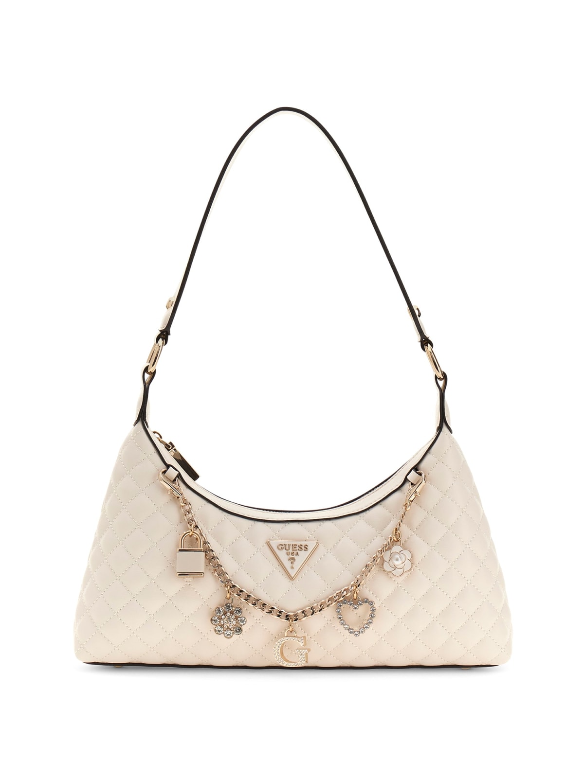 borsa donna guess con charme amovibili