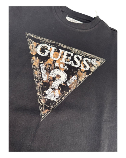 Felpa uomo Guess stampa logo