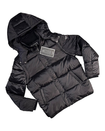 Piumino uomo Guess smontabile con stampa dietro