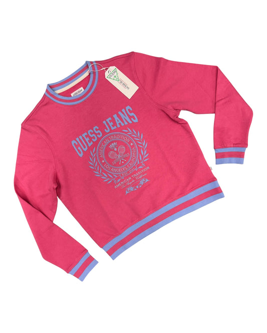 Felpa donna Guess stampa avanti