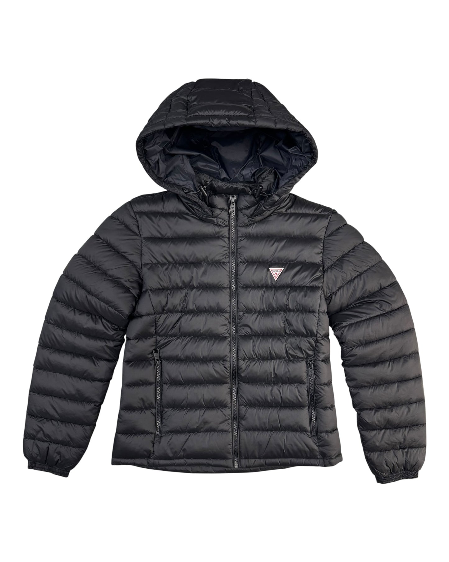 piumino donna guess con cappuccio amovibile