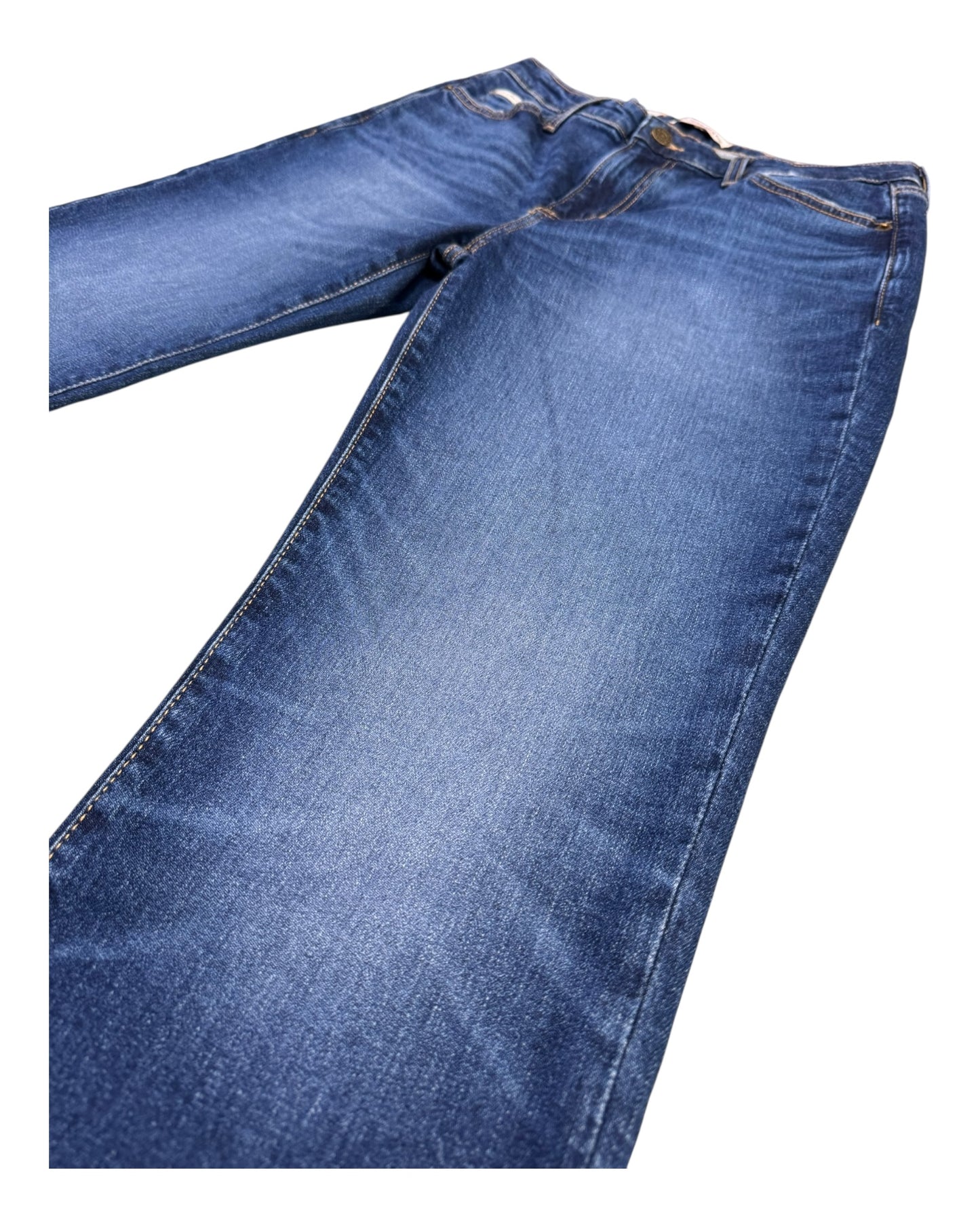 jeans donna guess mid rise straight