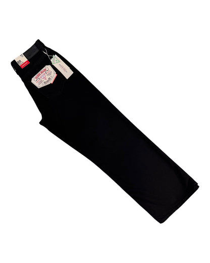 Jeans donna Guess Wide Leg in Denim nero
