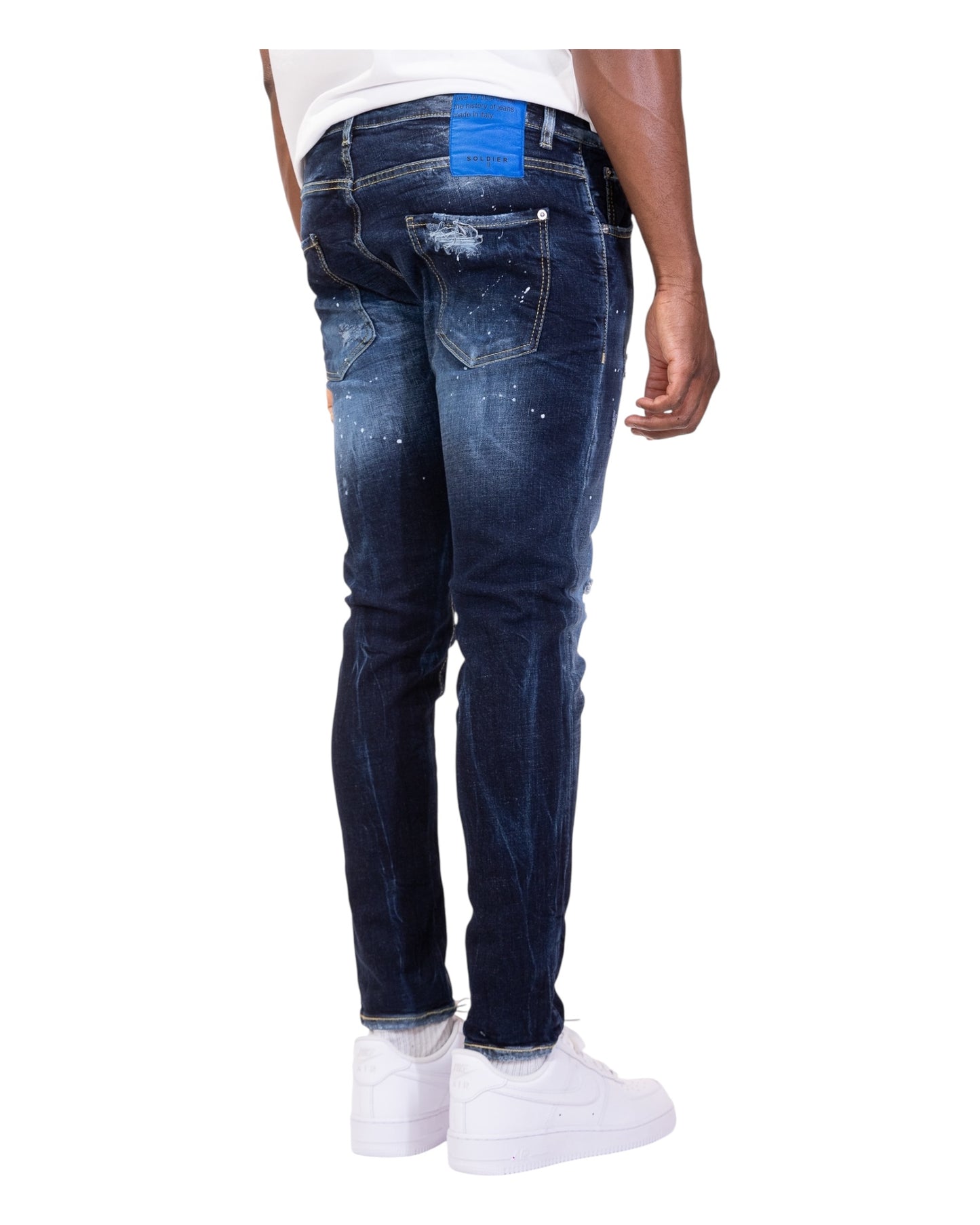 jeans uomo soldier modello boss