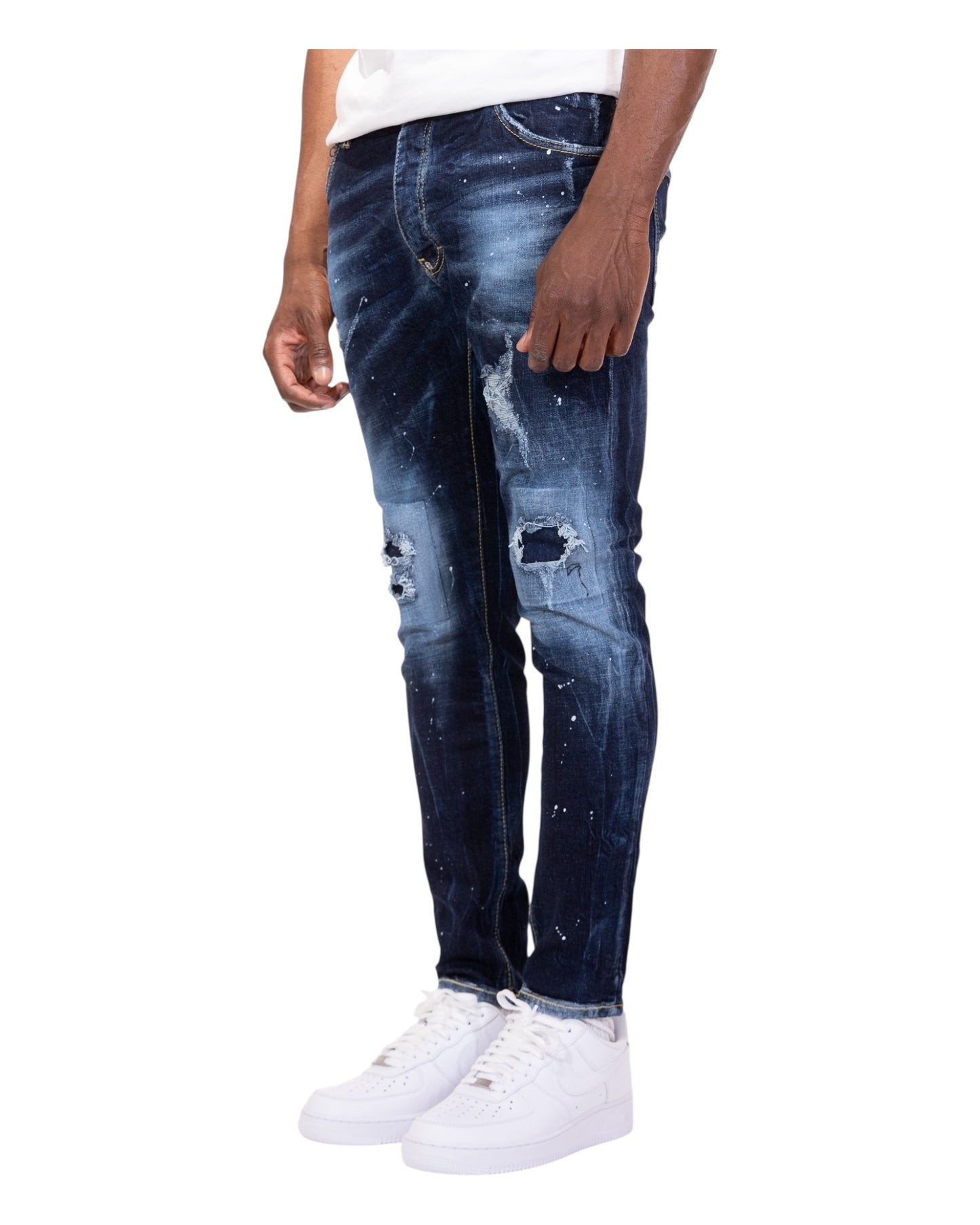jeans uomo soldier modello boss