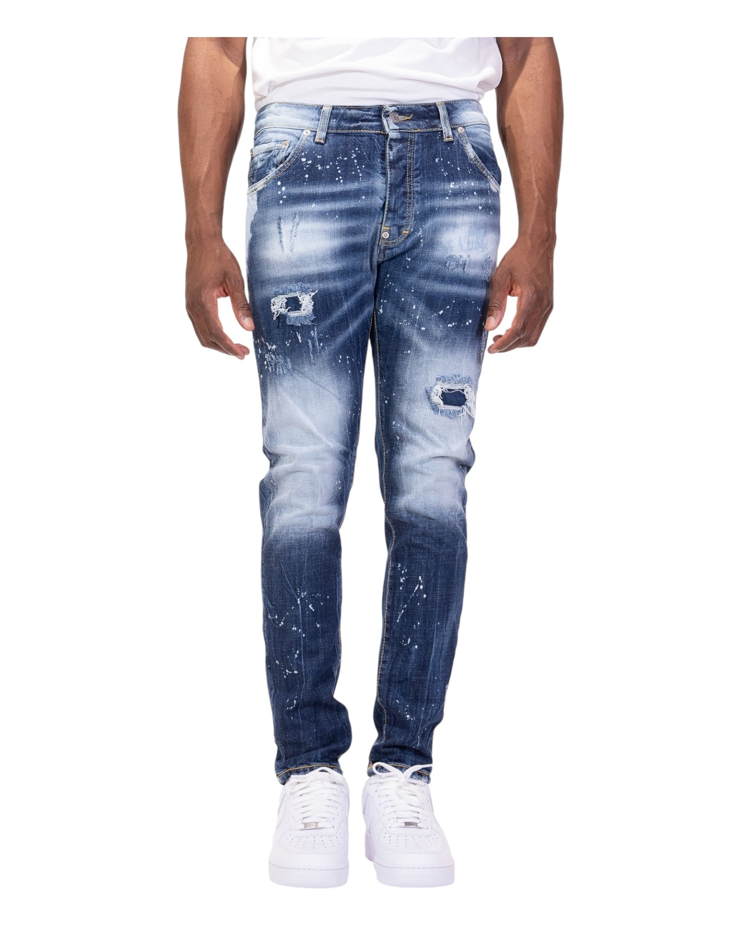 jeans uomo soldier modello boss