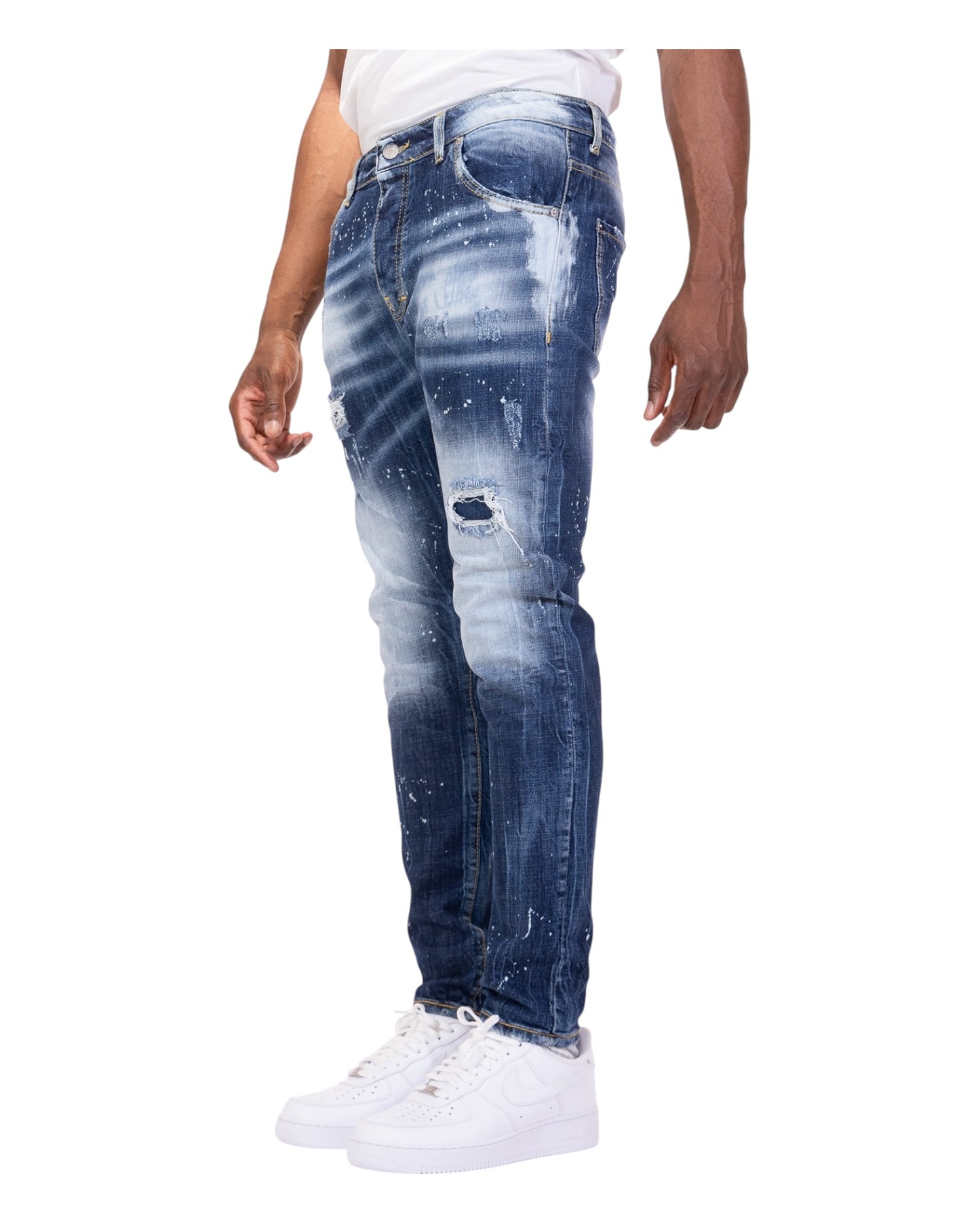 jeans uomo soldier modello boss