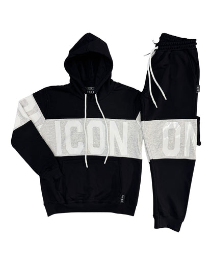 Tuta uomo ICON logo stripe