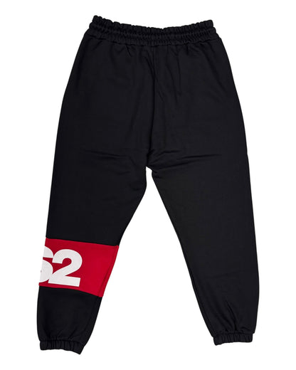 Jogger uomo DS2 stampa grande a contrasto