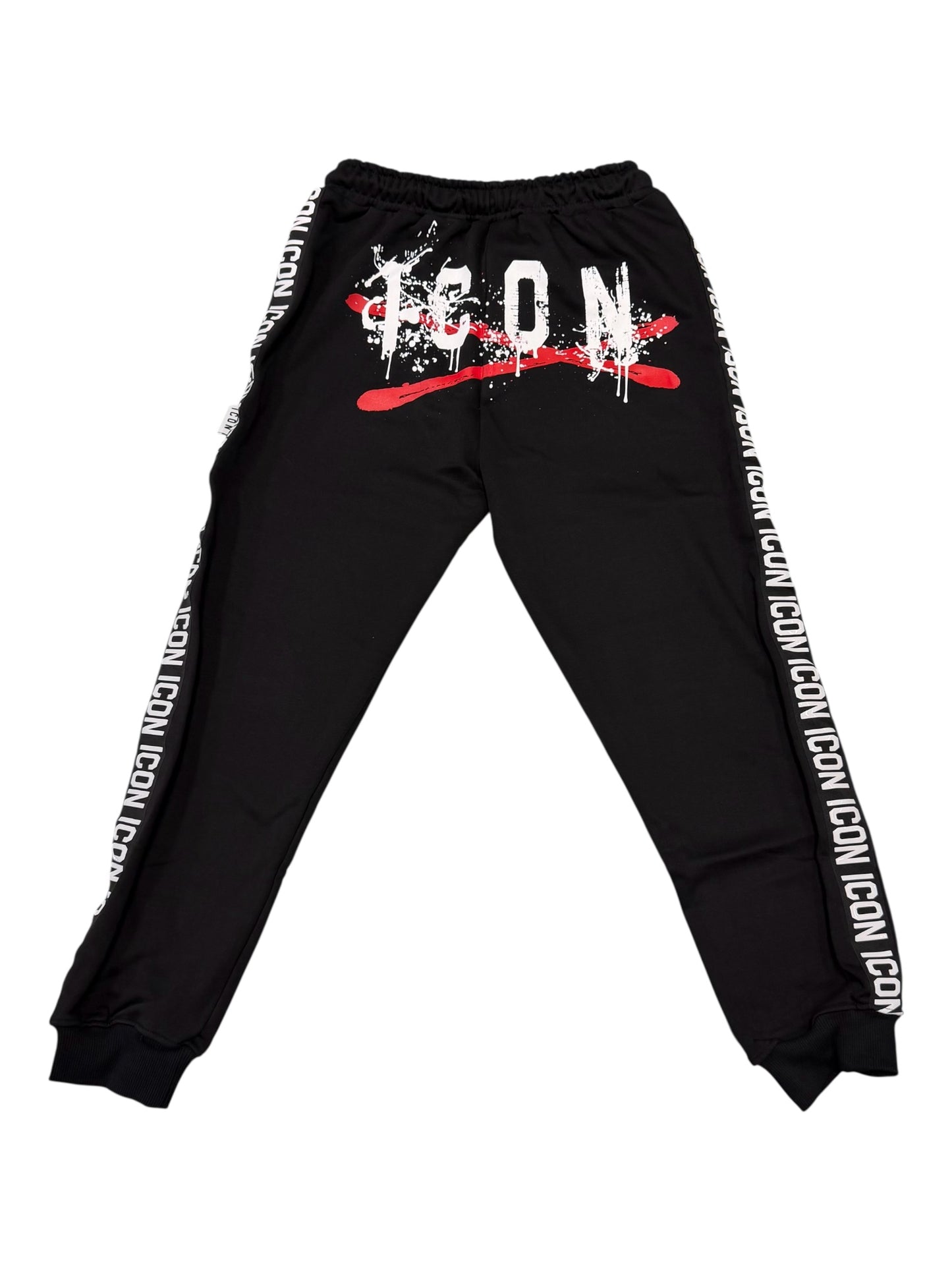 tuta uomo icon stampa avanti e dietro