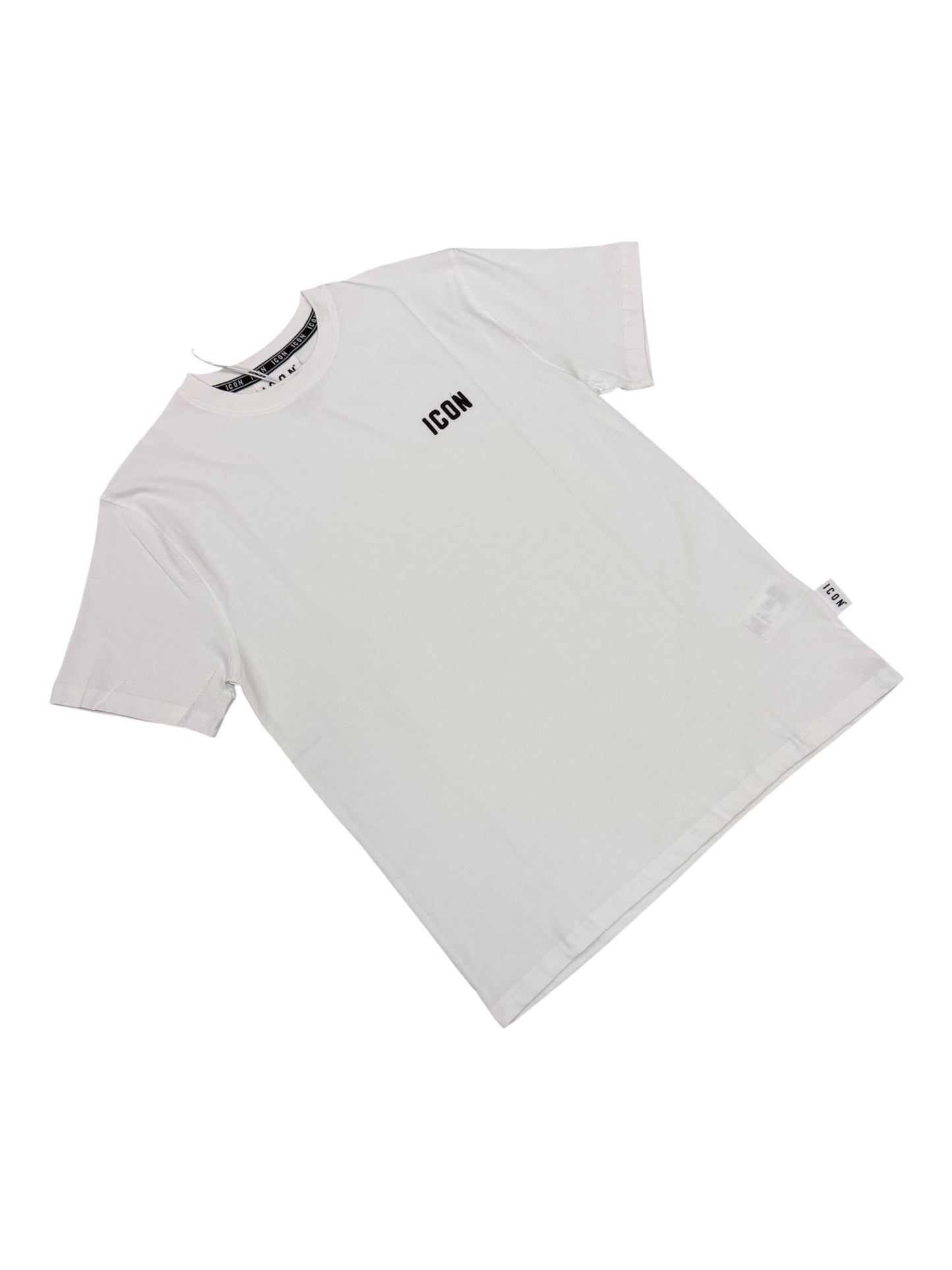 shirt uomo icon logo ricamo