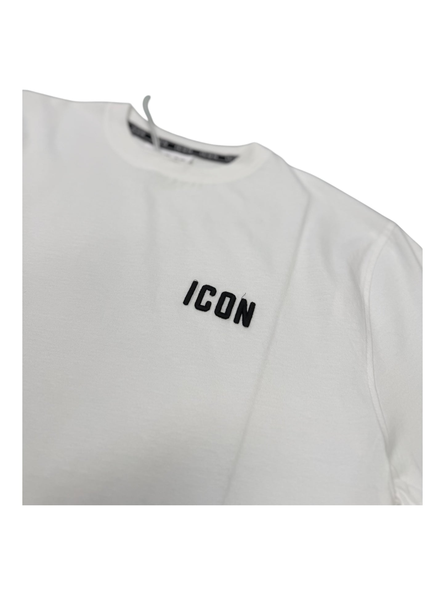 shirt uomo icon logo ricamo