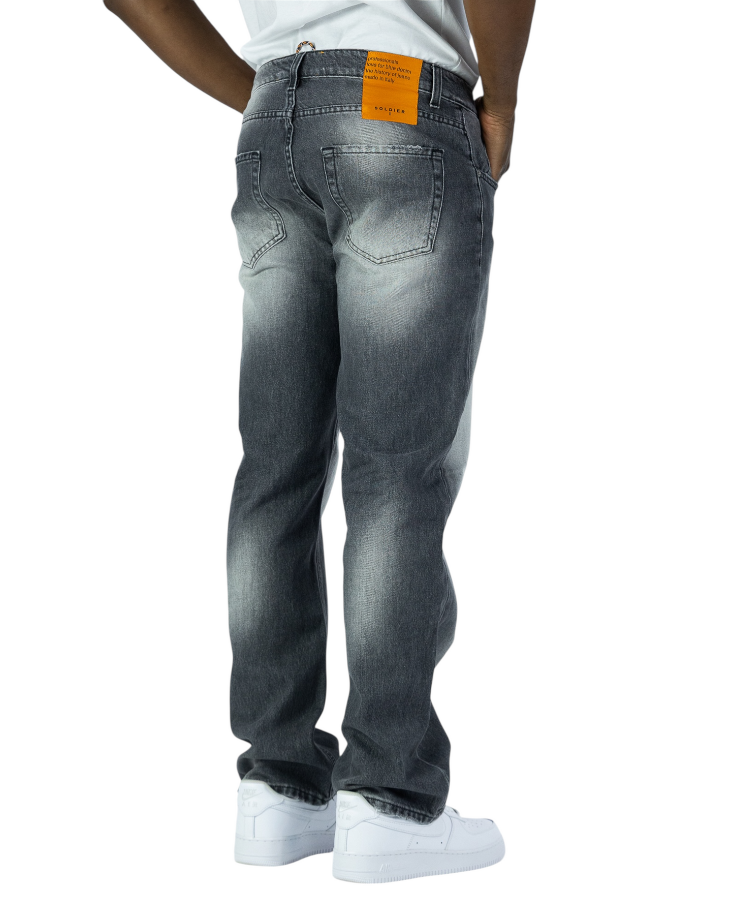 jeans uomo soldier modello baggy