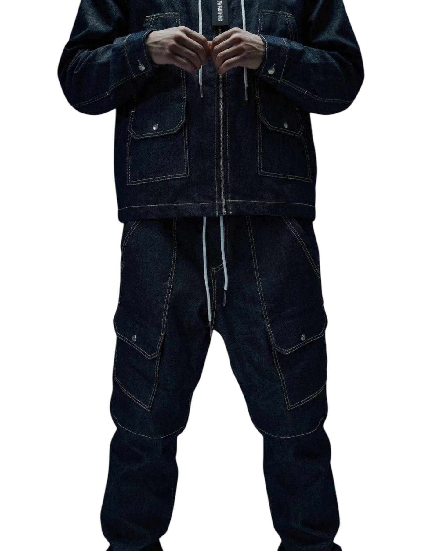 coordinato uomo denim mfn
