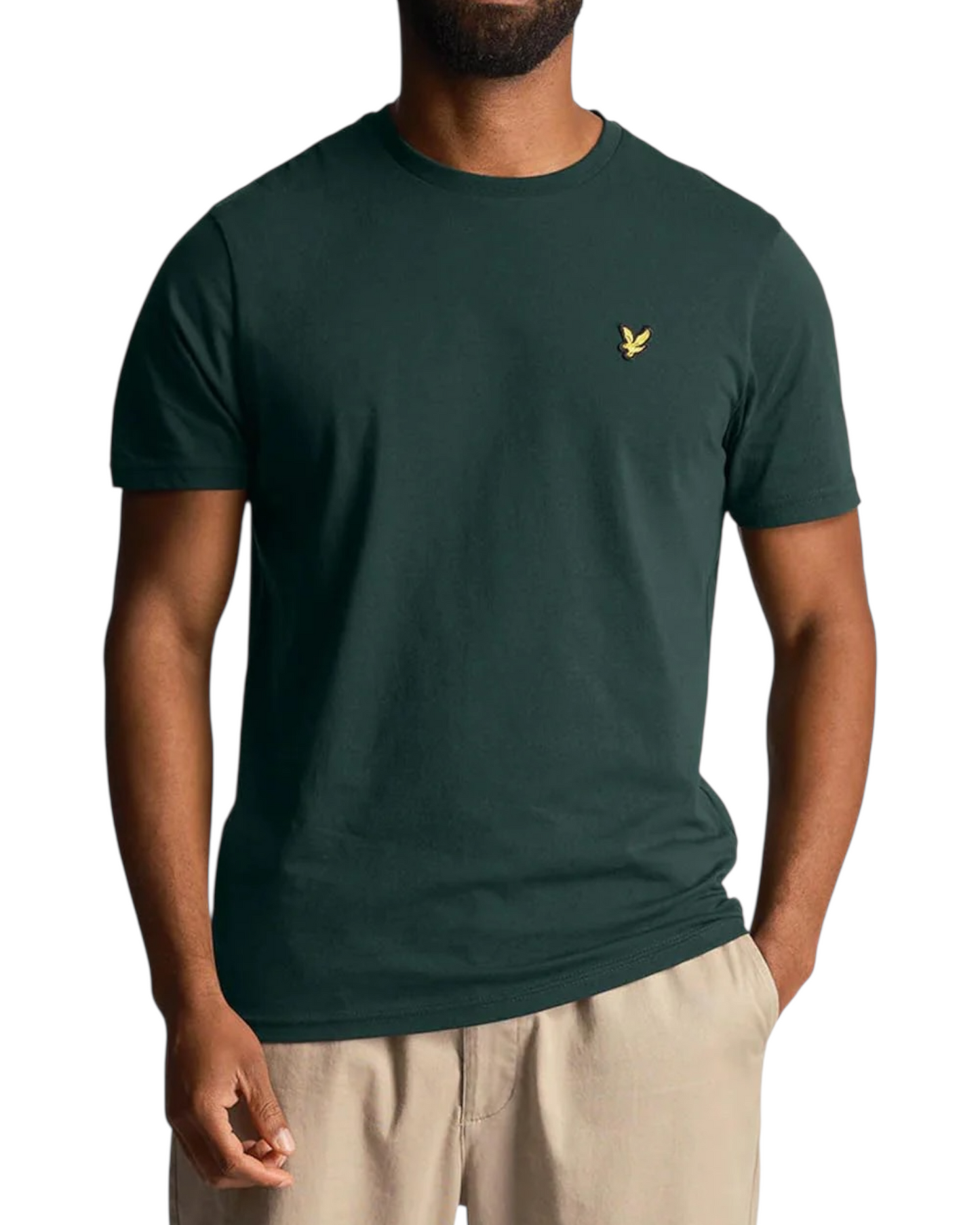 plain t-shirt lyle & scott uomo