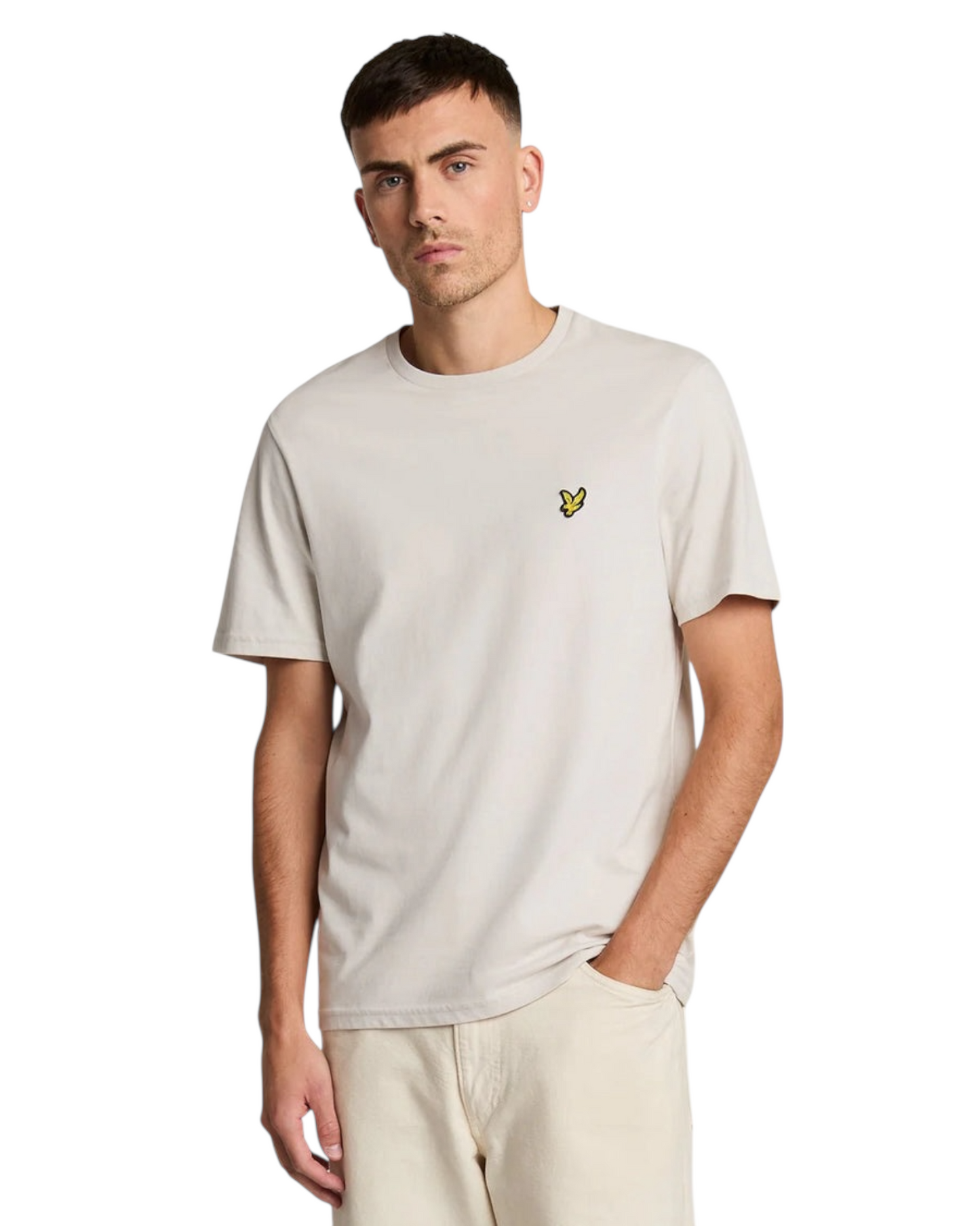 plain t-shirt lyle & scott uomo