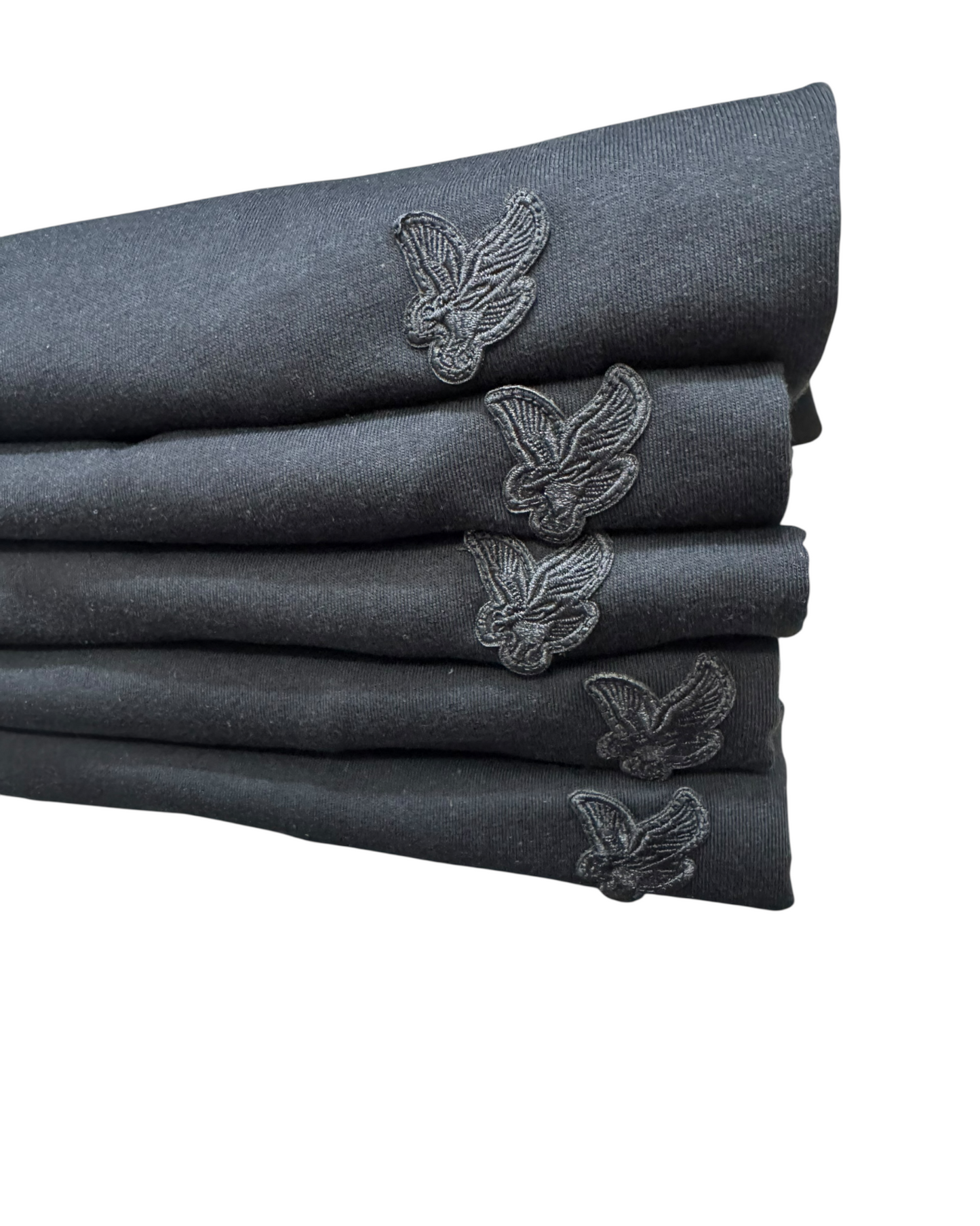 plain t-shirt lyle & scott logo tono su tono