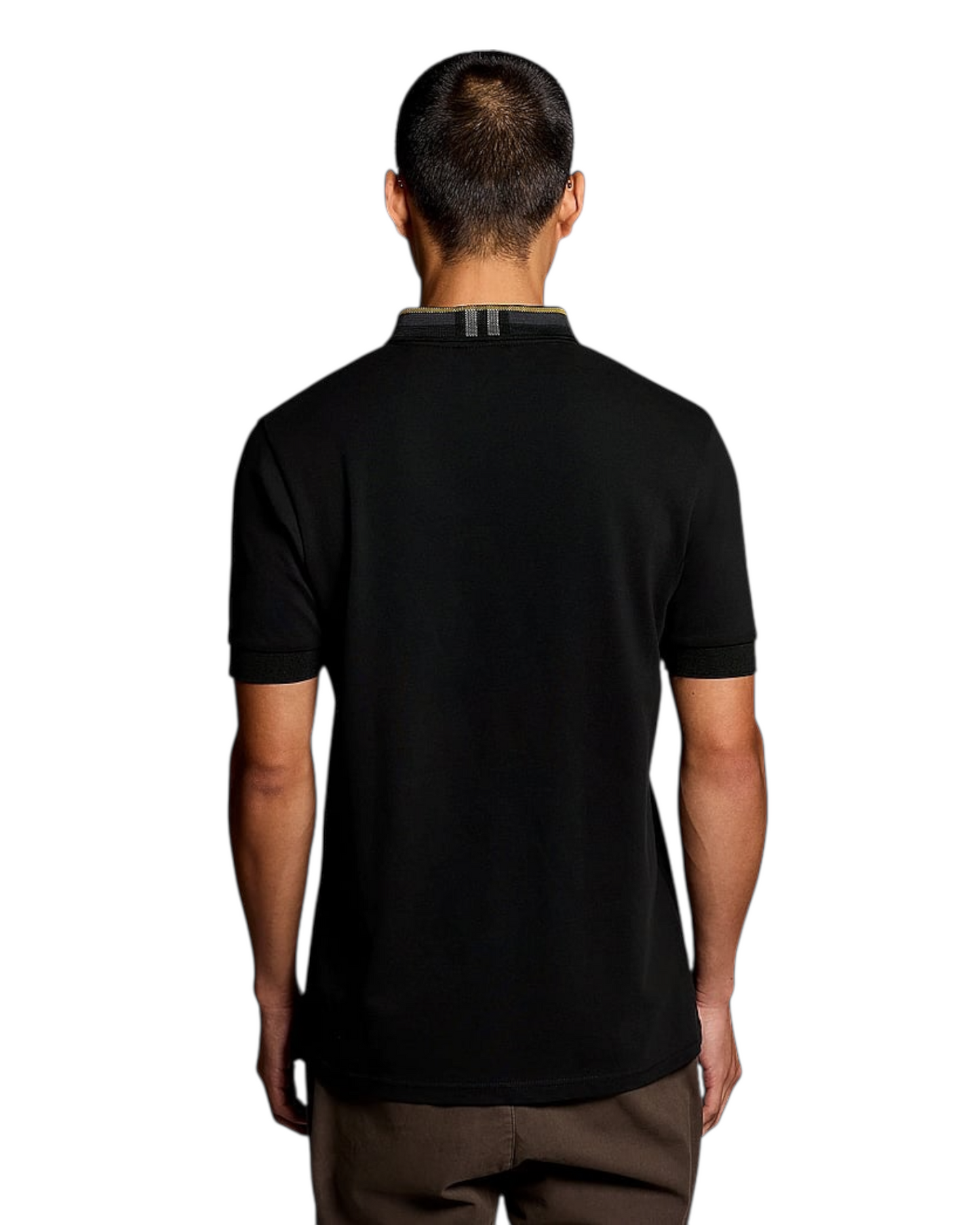 polo uomo lyle & scott colletto fantasia