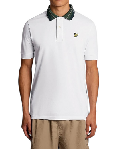 Polo uomo Lyle & Scott colletto fantasia