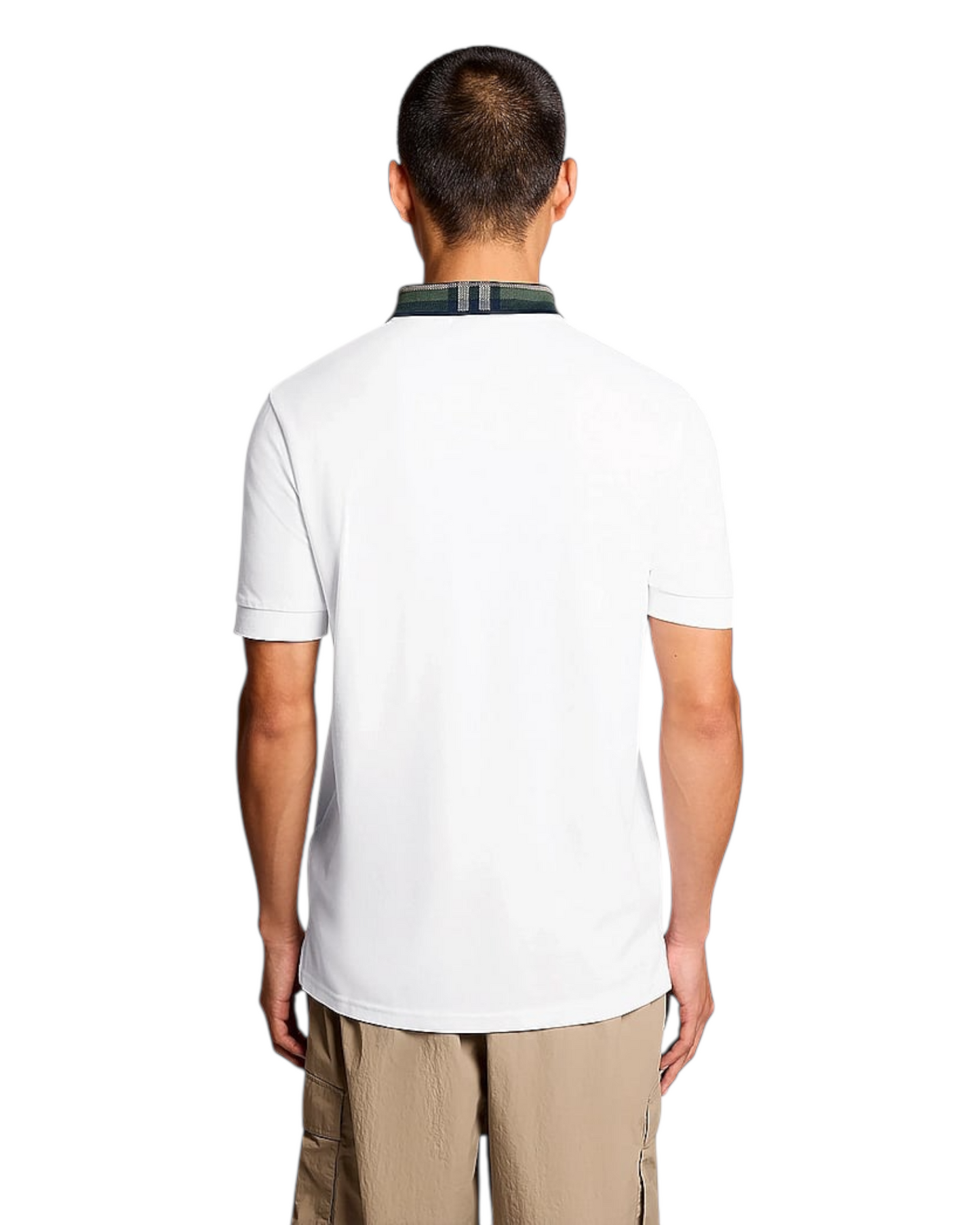 polo uomo lyle & scott colletto fantasia