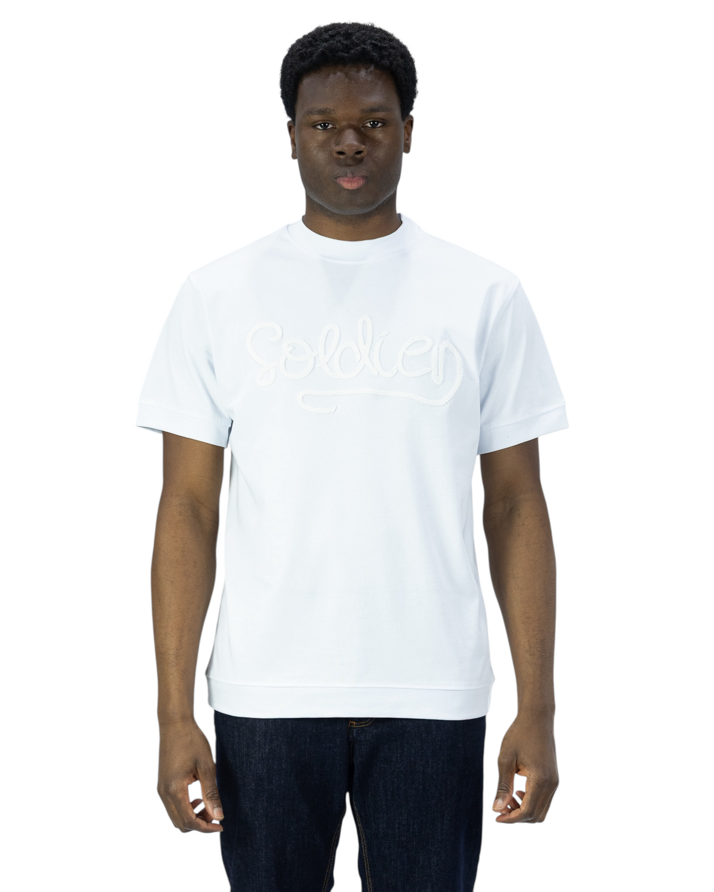 shirt uomo soldier ricamo