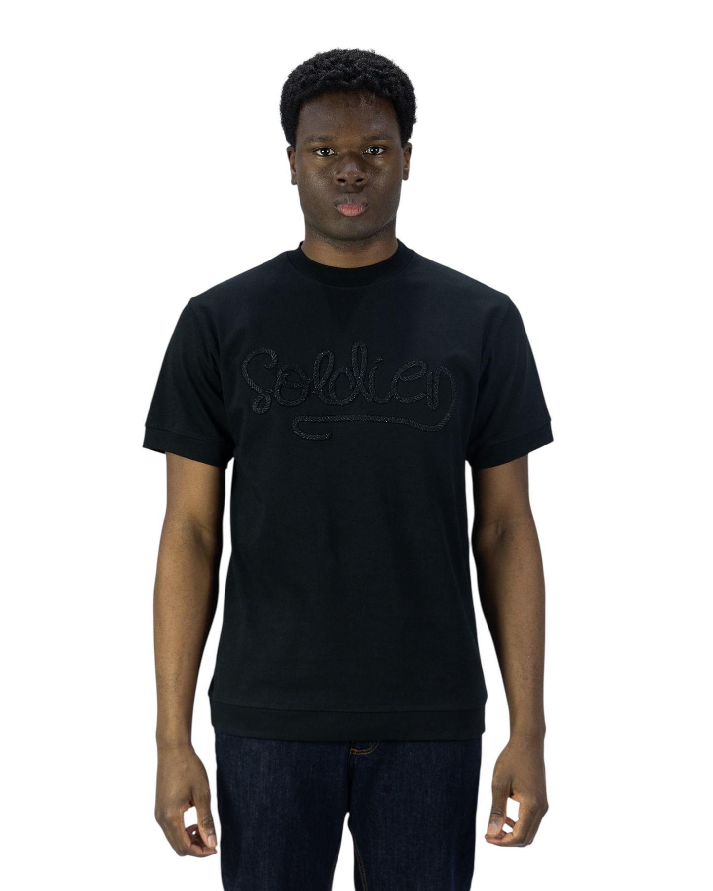 shirt uomo soldier ricamo