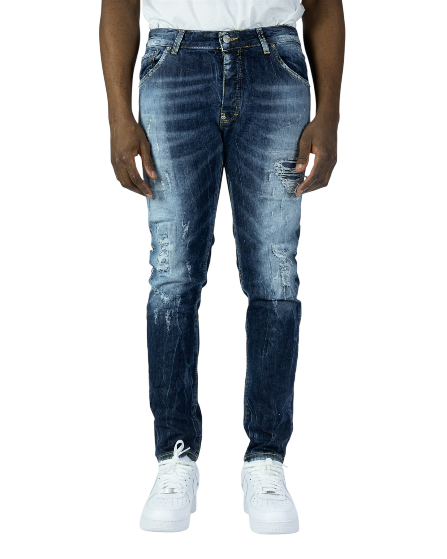 jeans uomo soldier modello boss