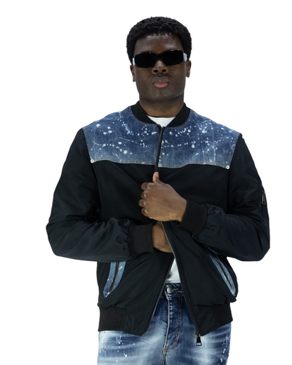 Giubbotto uomo Soldier applicazione Jeans