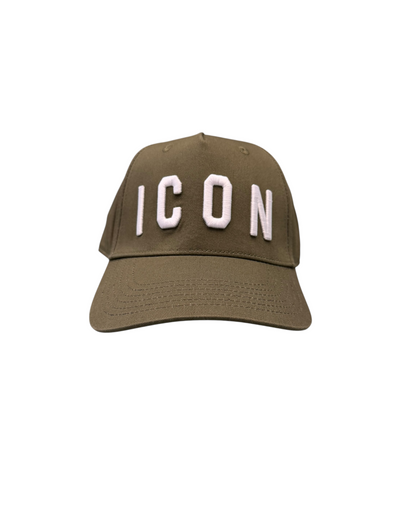 Berretto ICON logo grande ricamo