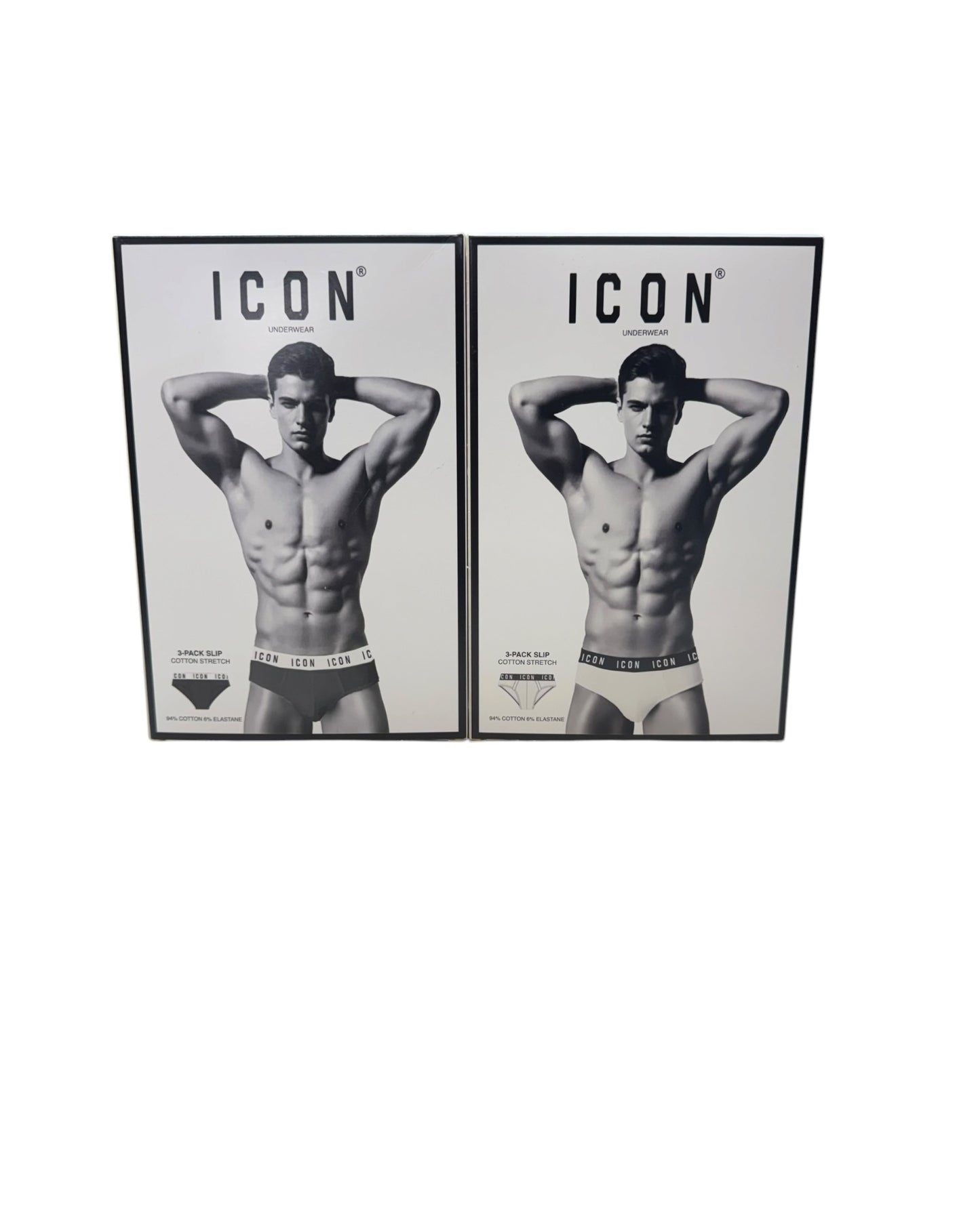 slip uomo icon box 3pz