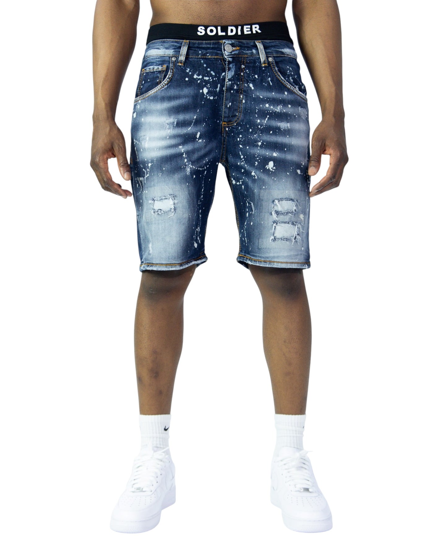 bermuda jeans uomo soldier