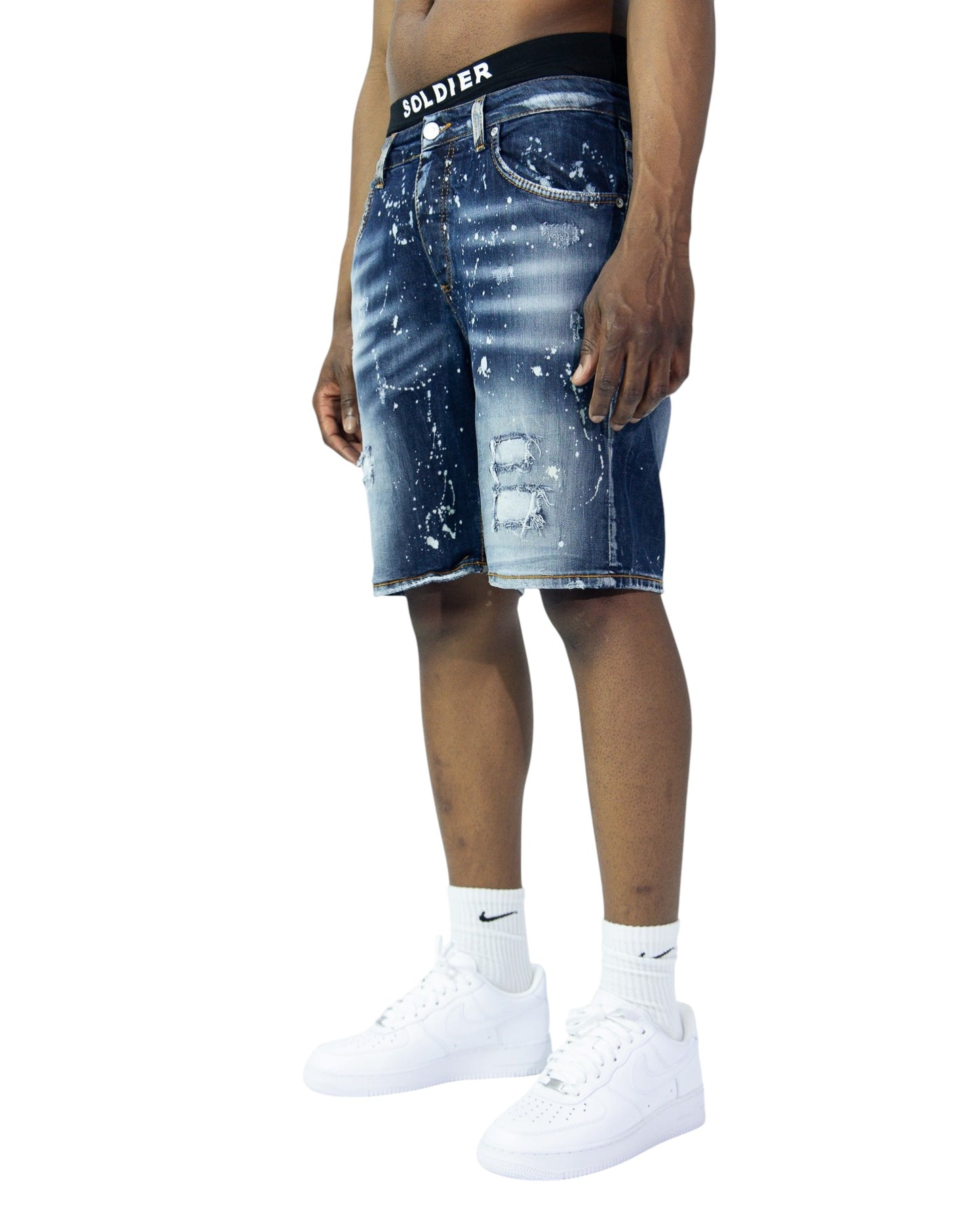 bermuda jeans uomo soldier
