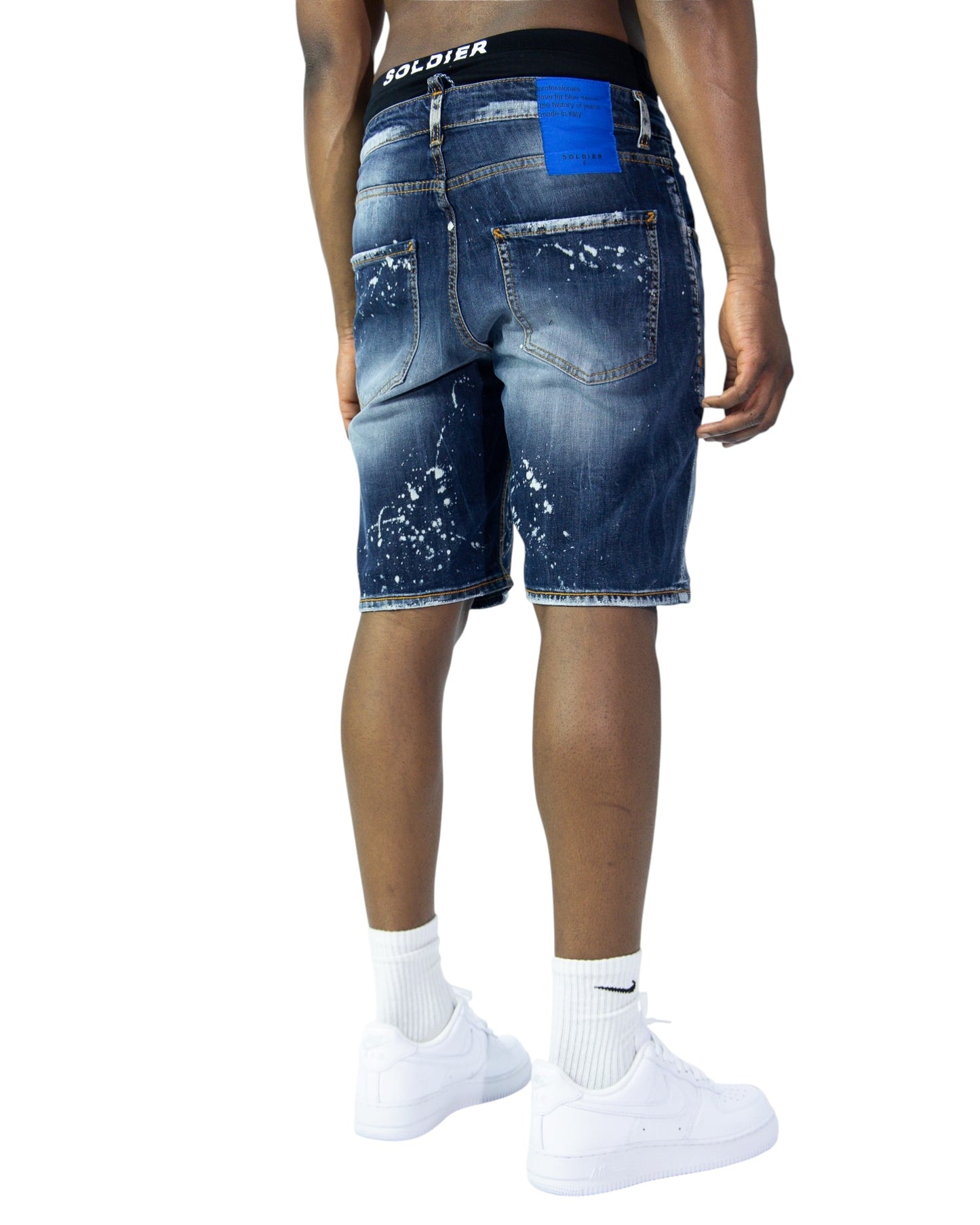 bermuda jeans uomo soldier