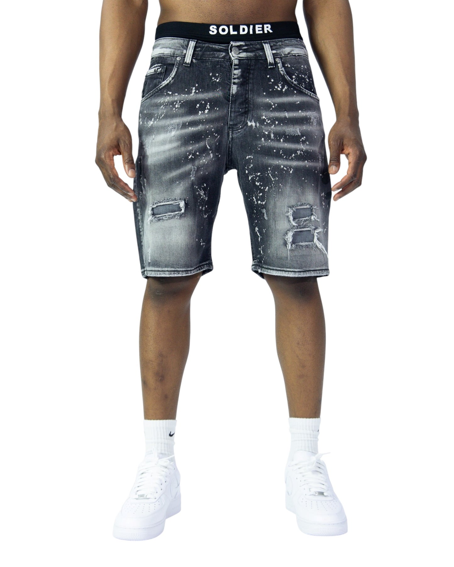 bermuda jeans uomo soldier