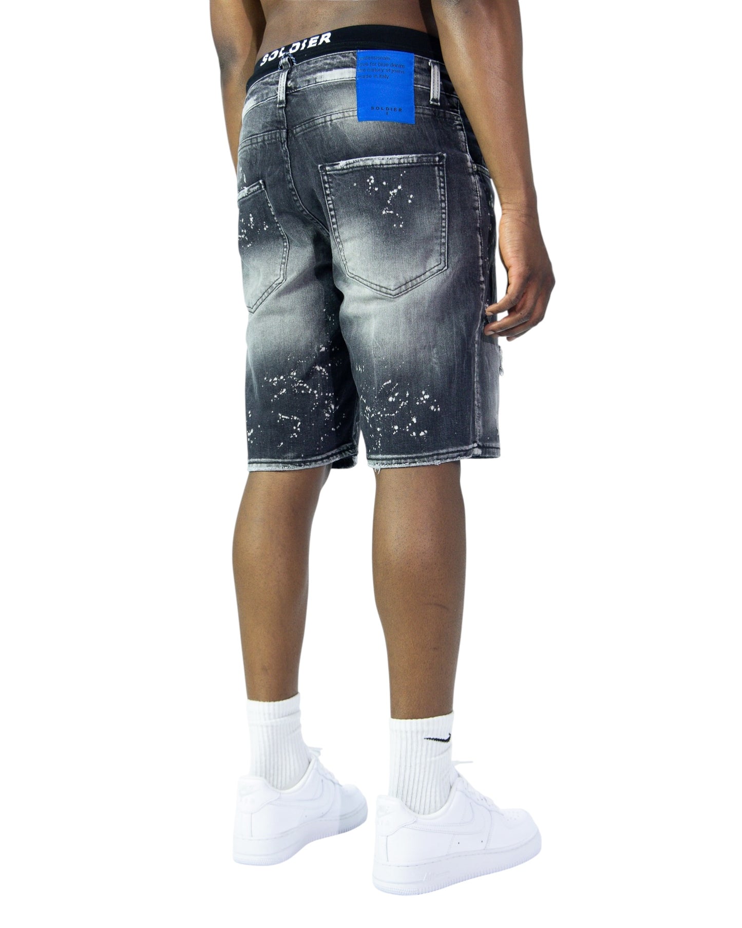 bermuda jeans uomo soldier