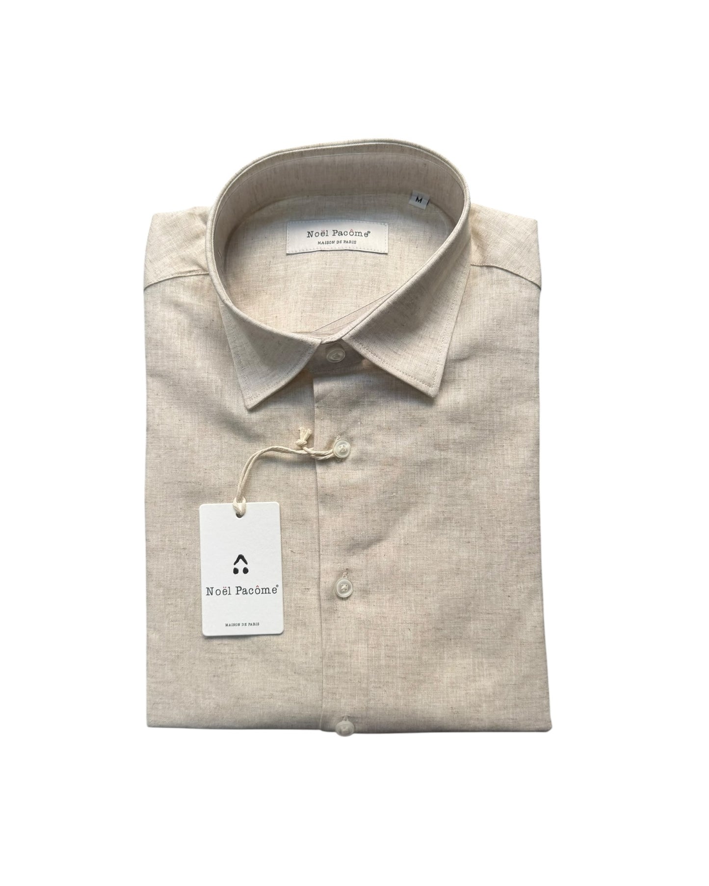 camicia in puro lino noel pacome