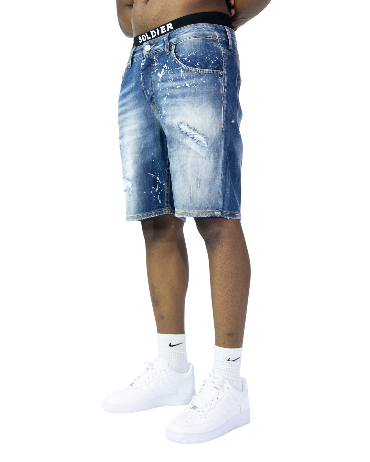 bermuda jeans uomo soldier