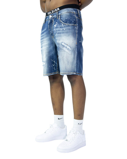 Bermuda jeans uomo Soldier