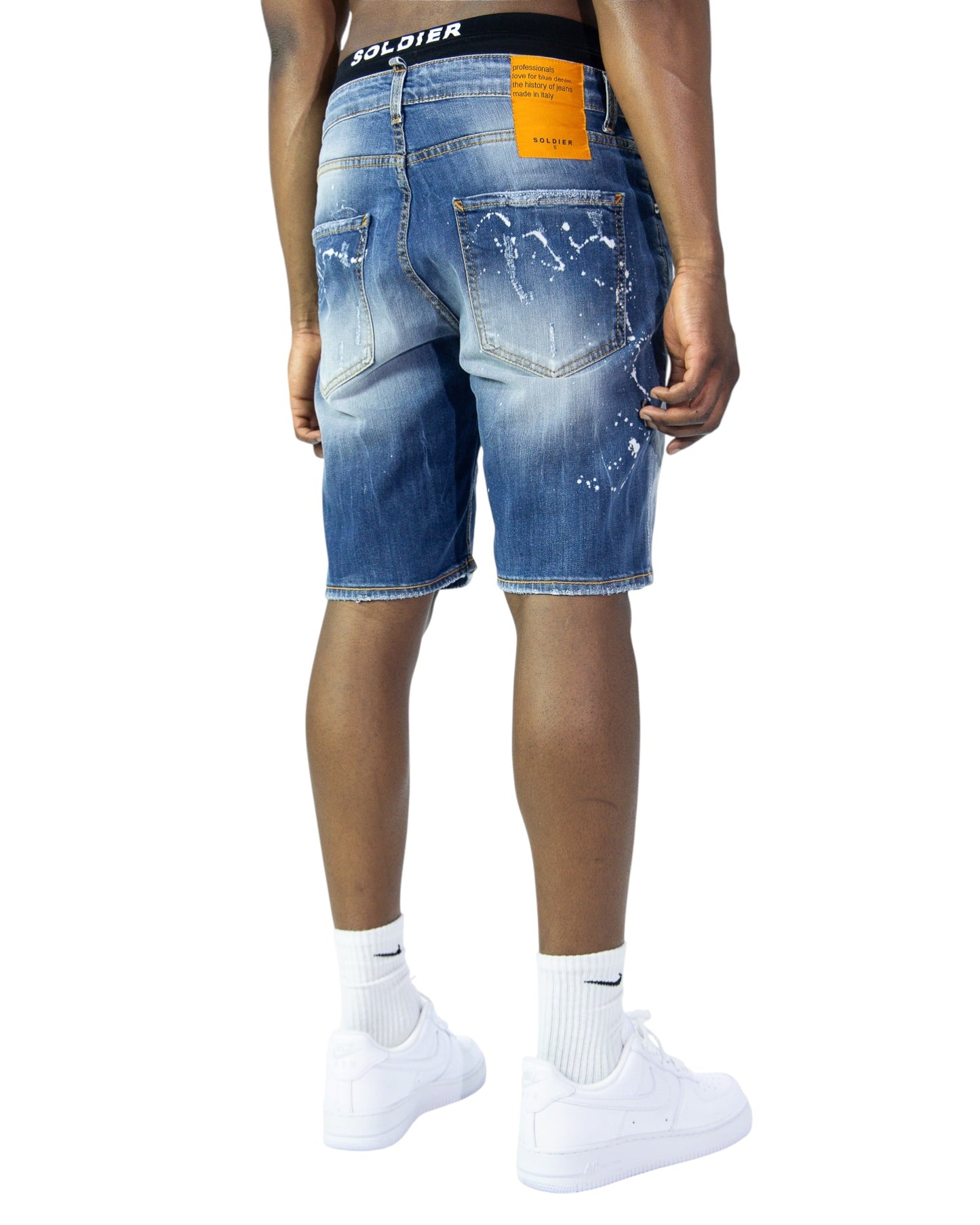bermuda jeans uomo soldier