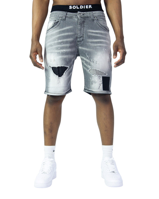 Bermuda jeans uomo Soldier