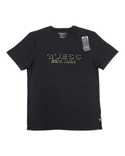 Shirt uomo Guess stampa velluto